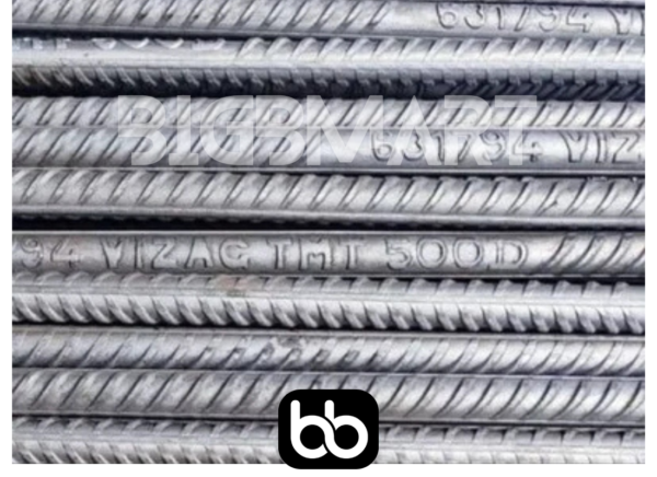 25mm vizag tmt bars